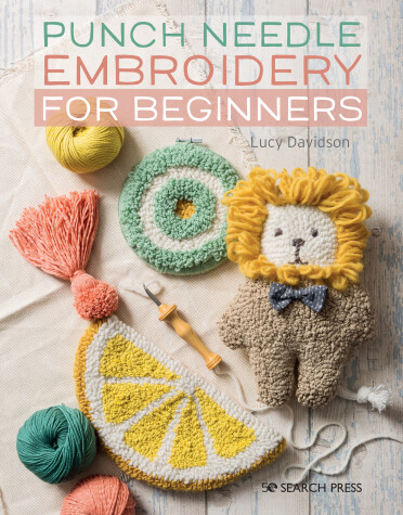 Book cover for Punch Needle Embroidery for Beginners