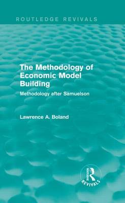 Book cover for Methodology of Economic Model Building