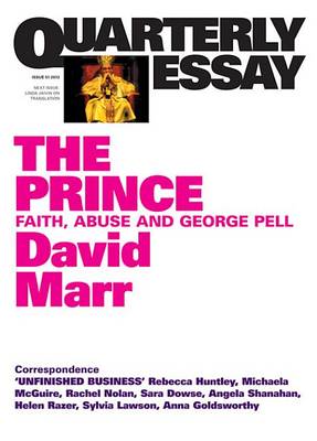 Book cover for Quarterly Essay 51 the Prince