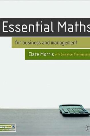 Cover of Essential Mathematics for Business and Management