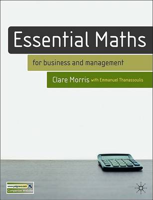 Book cover for Essential Mathematics for Business and Management