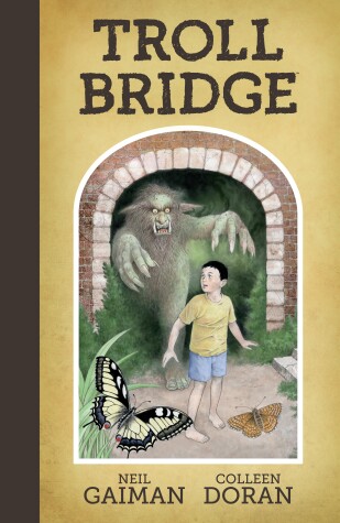 Book cover for Neil Gaiman's Troll Bridge