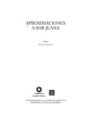 Book cover for Aproximaciones a Sor Juana