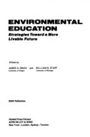 Cover of Environmental Education