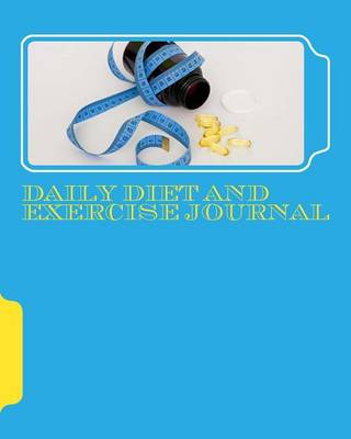 Book cover for Daily Diet and Exercise Journal