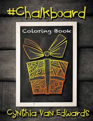 Book cover for #Chalkboard #Coloring Book