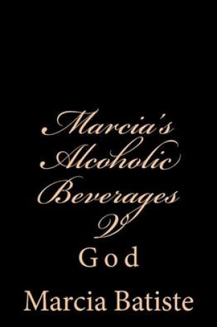 Cover of Marcia's Alcoholic Beverages V