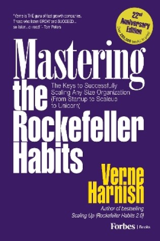 Cover of Mastering the Rockefeller Habits (22nd Anniversary)