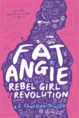 Book cover for Fat Angie: Rebel Girl Revolution