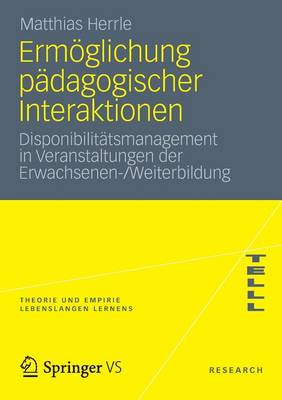 Book cover for Ermoeglichung Padagogischer Interaktionen