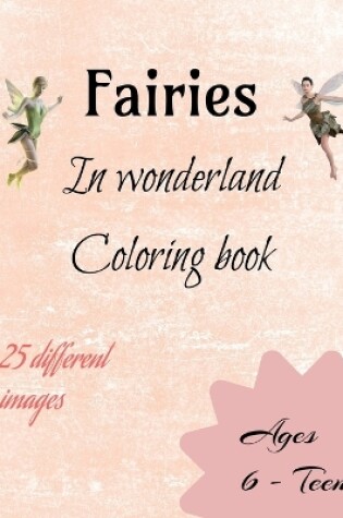 Cover of Fairies in wonderland coloring book