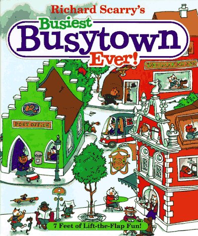 Book cover for Richard Scarry's Busiest Busytown Ever!