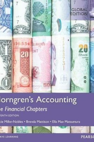 Cover of Horngren's Accounting, The Managerial Chapters and The Financial Chapters, Global Edition