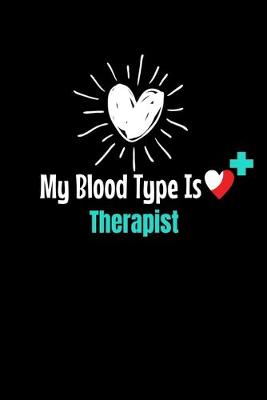 Book cover for My Blood Type Is Therapist