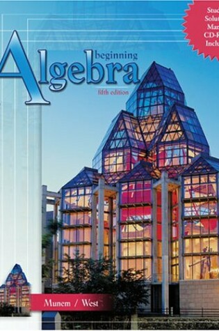 Cover of Beginning Algebra