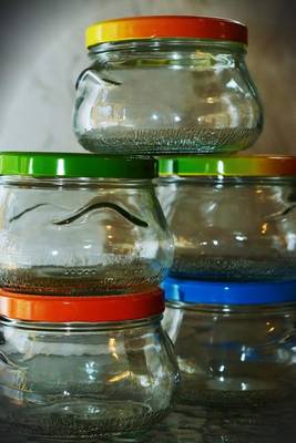 Book cover for Five Empty Jam Jars Stacked Up