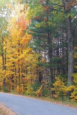 Cover of Journal Pretty Fall Colors Country Road