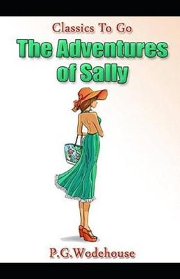 Book cover for The Adventures of Sally illustrated