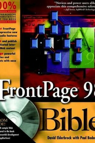 Cover of FrontPage 98 Bible