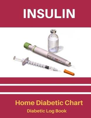 Book cover for Insulin Home Diabetic Chart