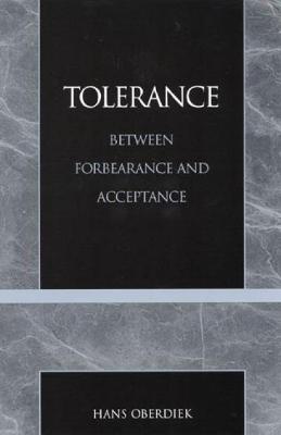 Book cover for Tolerance