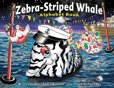 Book cover for Zebra-Striped Whale Alphabet Book