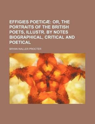 Book cover for Effigies Poeticae