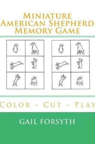Cover of Miniature American Shepherd Memory Game