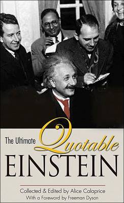 Book cover for The Ultimate Quotable Einstein