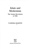 Book cover for Islam & Modernism