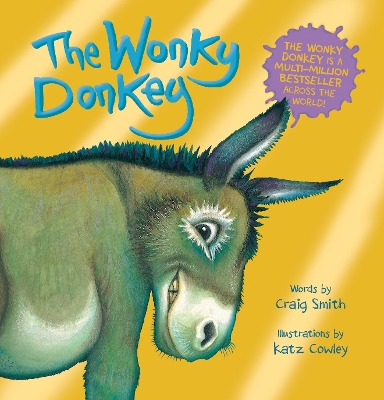 Book cover for The Wonky Donkey Foiled Edition