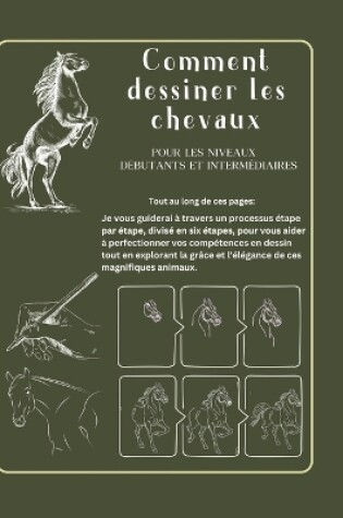 Cover of Comment dessiner les chevaux pour les niveaux débutants et intermédiaires