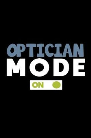 Cover of Optician mode