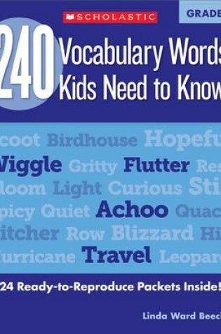 Cover of 240 Vocabulary Words Kids Need to Know: Grade 2