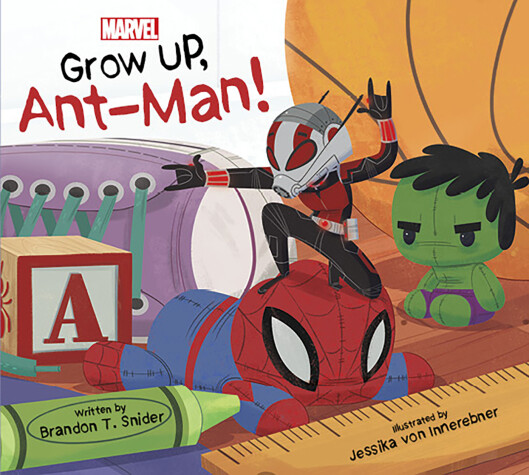 Book cover for Grow Up, AntMan!