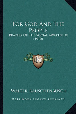 Book cover for For God and the People for God and the People