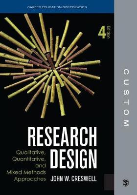 Book cover for Custom: Cec Edition Research Design 4e