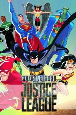 Cover of Justice League Coloring Book