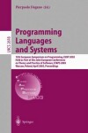 Book cover for Programming Languages and Systems