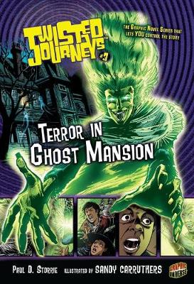 Book cover for Twisted Journeys 3: Terror in Ghost Mansion