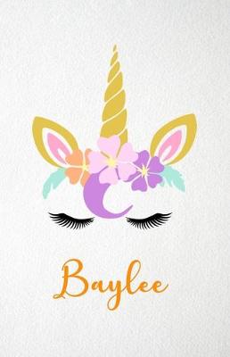 Book cover for Baylee A5 Lined Notebook 110 Pages