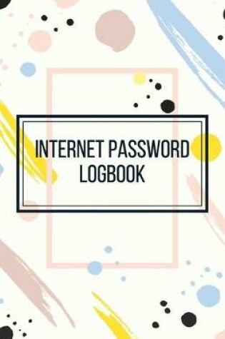 Cover of Internet Password Logbook-Small Size Alphabetical Password Notebook Organizer-5.5"x8.5" 120 pages Book 24