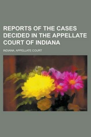 Cover of Reports of the Cases Decided in the Appellate Court of Indiana Volume 29