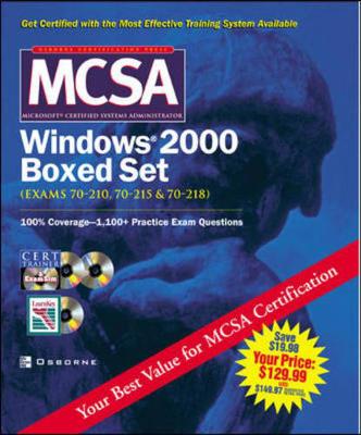 Book cover for MCSA Windows(R) 2000 Boxed Set (Exams 70-210, 70-215,70-218)