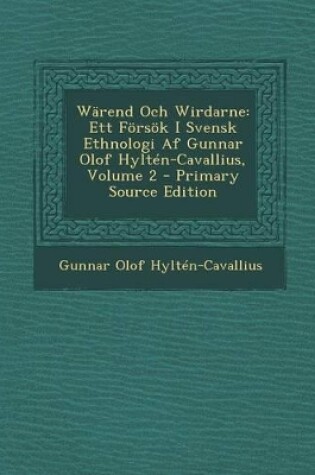 Cover of Wärend Och Wirdarne