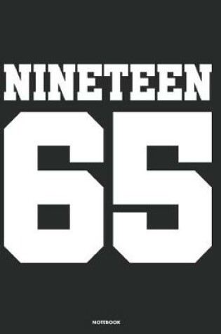 Cover of Nineteen 65 Notebook