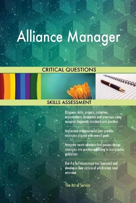 Book cover for Alliance Manager Critical Questions Skills Assessment