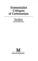 Cover of Existentialist Critiques of Cartesianism