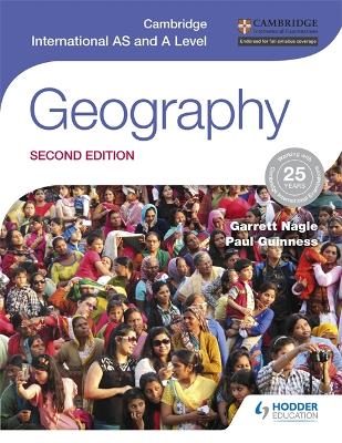 Book cover for Cambridge International AS and A Level Geography second edition