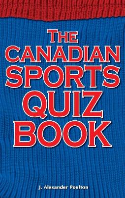 Book cover for Canadian Sports Quiz Book